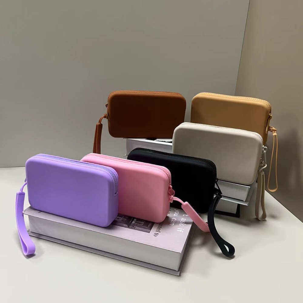 Coin Holder Men - Silicone Rectangular Wallet Space Saving Storage