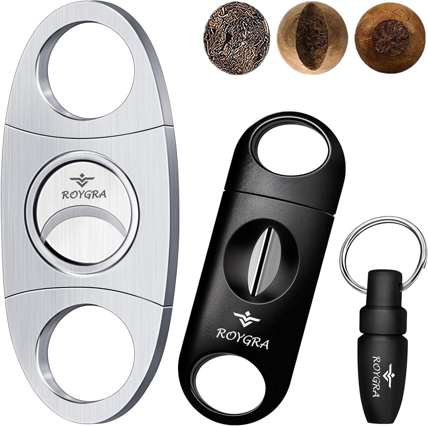 Men'S Mens Accessories - Cigar Cutter Set 3 Pack, Stainless