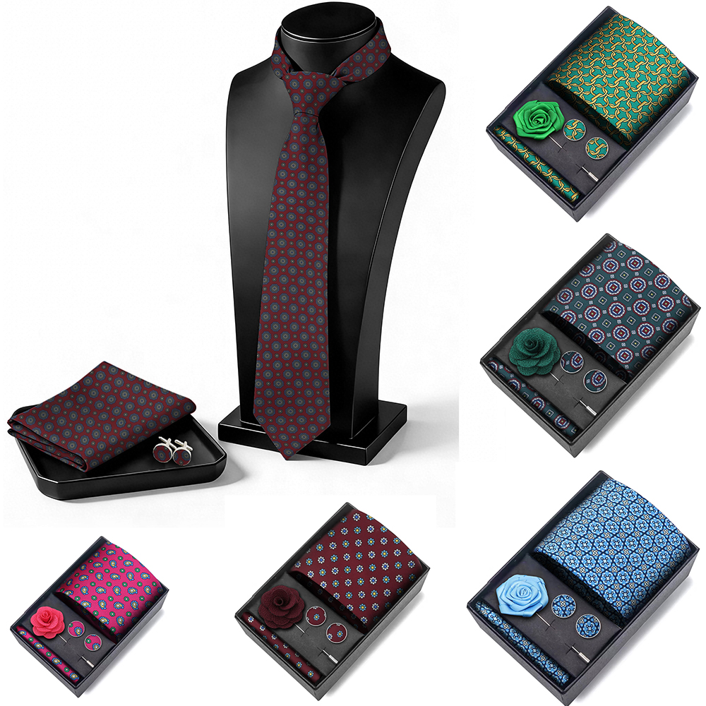 Neck Tie Set Box - Tie Set For Men Necktie With