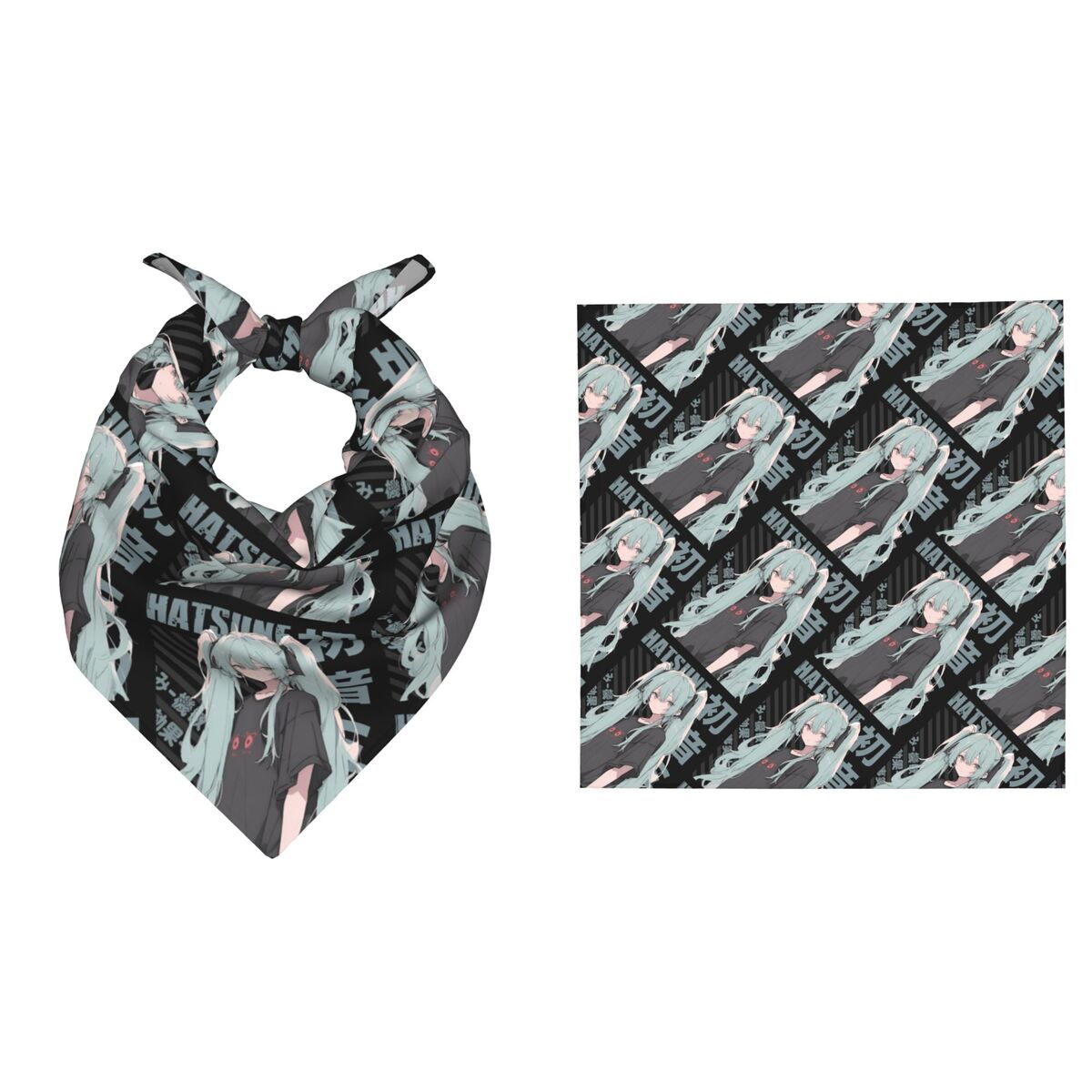 Men Accessories Wrist - Custom H-Hatsunes Headband Wrist Hairwrap Trips
