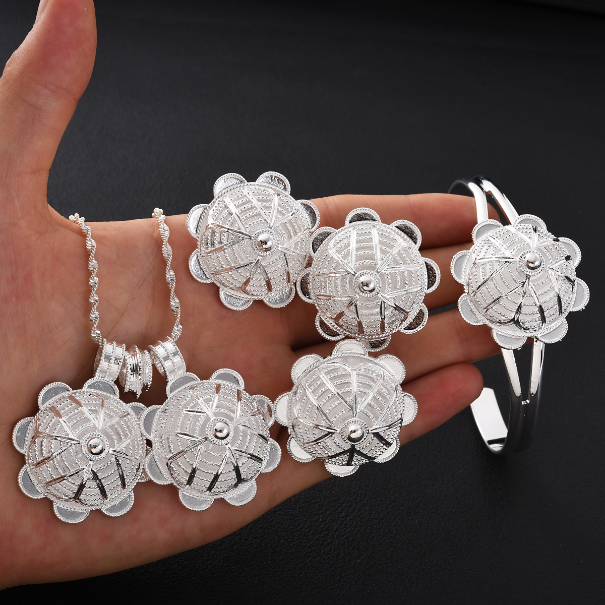 Africa Silver Color Jewelry Ac - Men'S Accessories Dubai 리뷰 및 가격