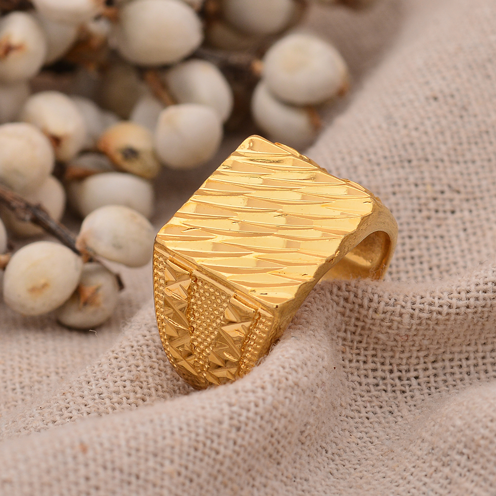 24k Dubai Gold Color Rings For - Men'S Accessories Dubai 리뷰 및 가격