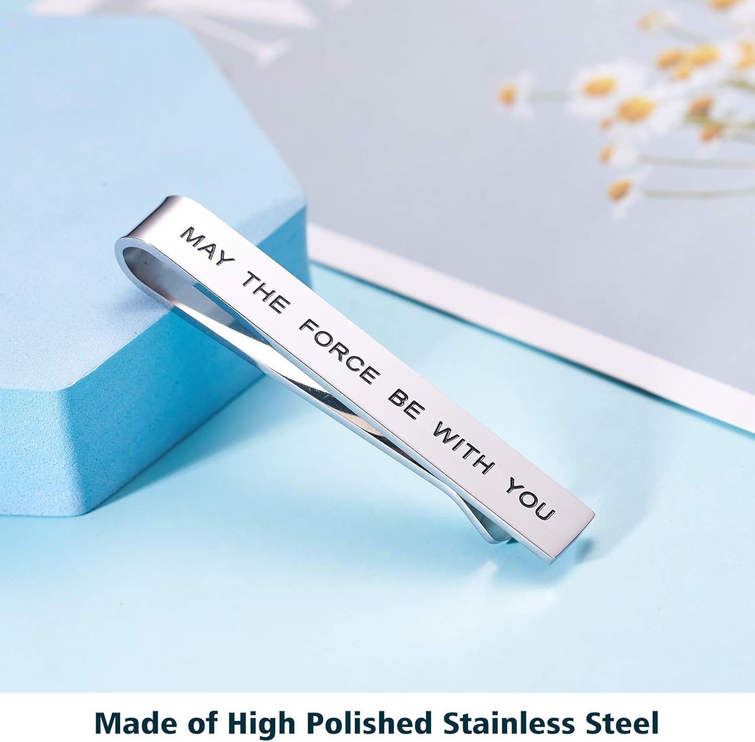 Stainless Steel Tie Clip - Pol - Men'S Mens Accessories 리뷰 및 가격