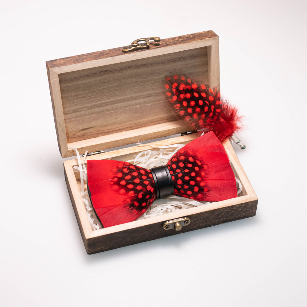 EASTEPIC Handmade Feather Bow  - Neck Tie Set Box 리뷰 및 가격