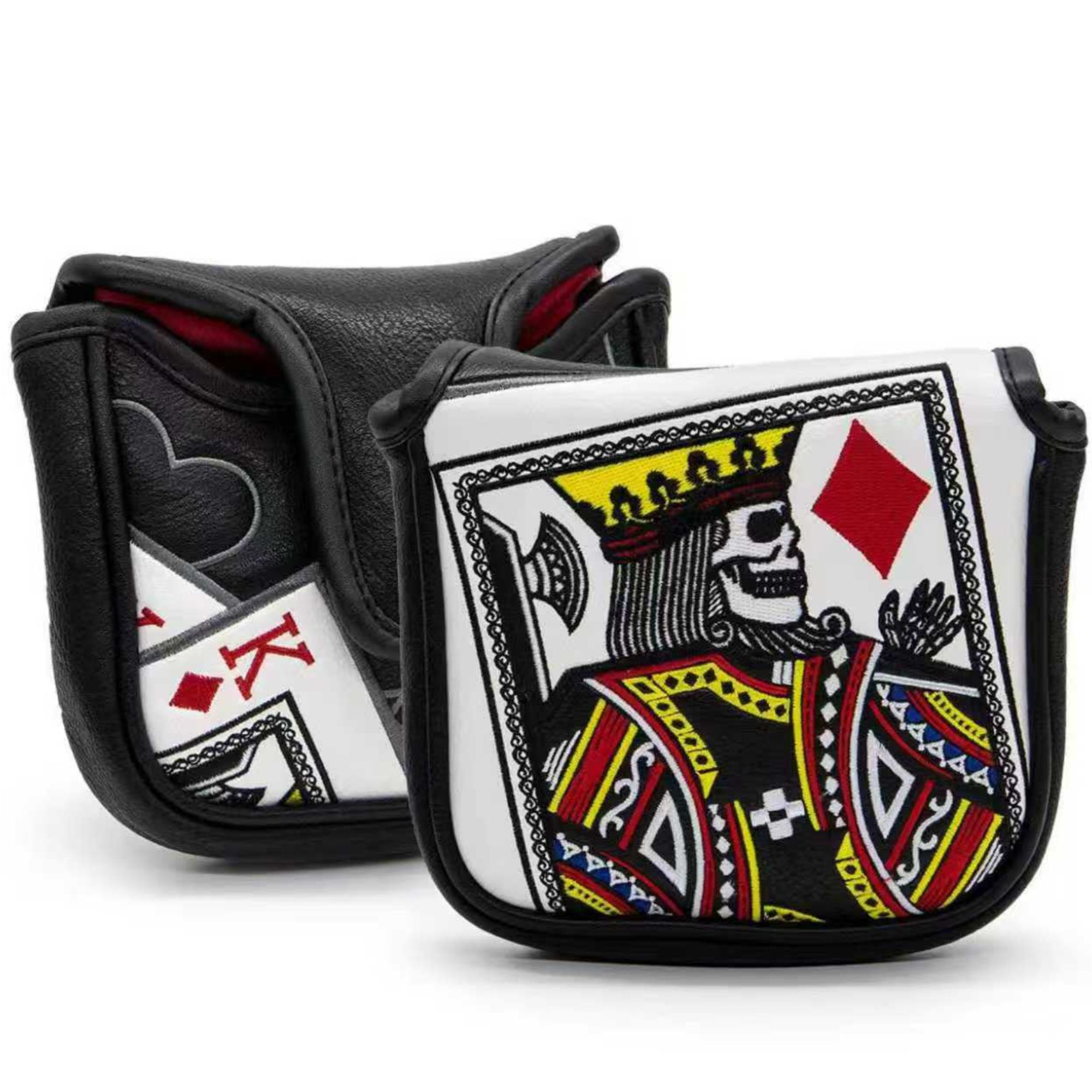 King Of Hearts Embroidered Mal - Men'S Mens Accessories 리뷰 및 가격