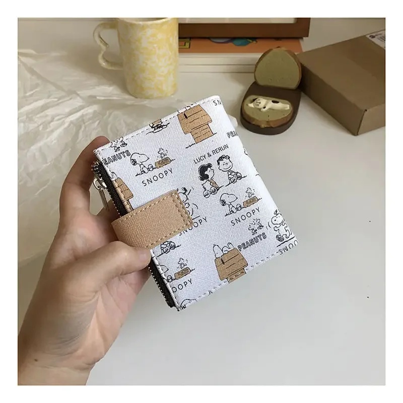 Snoopy Anime Cartoon Short Coi - Coin Holder Men 리뷰 및 가격