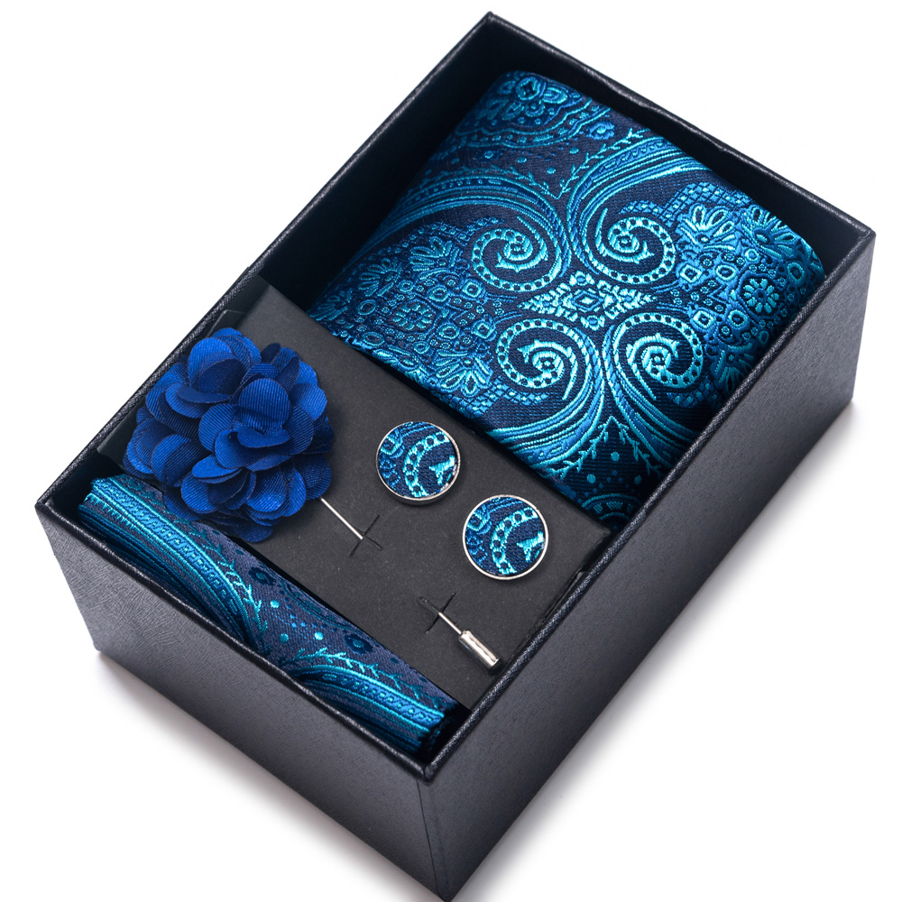Men's suit accessories, 4-piec - Neck Tie Set Box 리뷰 및 가격
