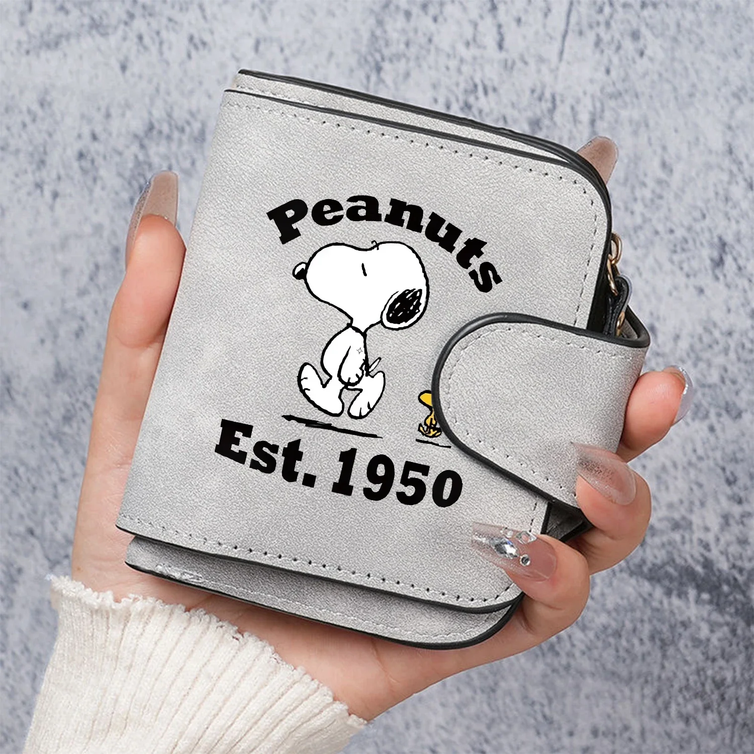 Snoopy Short Wallet Kawaii Car - Coin Holder Men 리뷰 및 가격