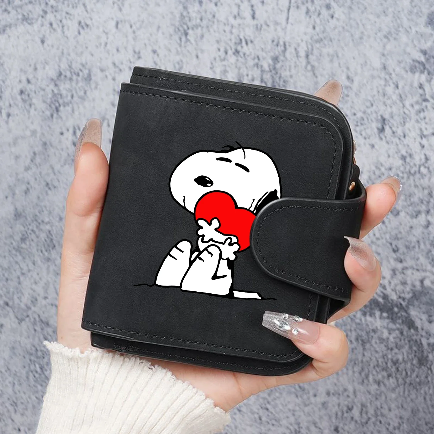 Snoopy Short Wallet Kawaii Car - Coin Holder Men 리뷰 및 가격