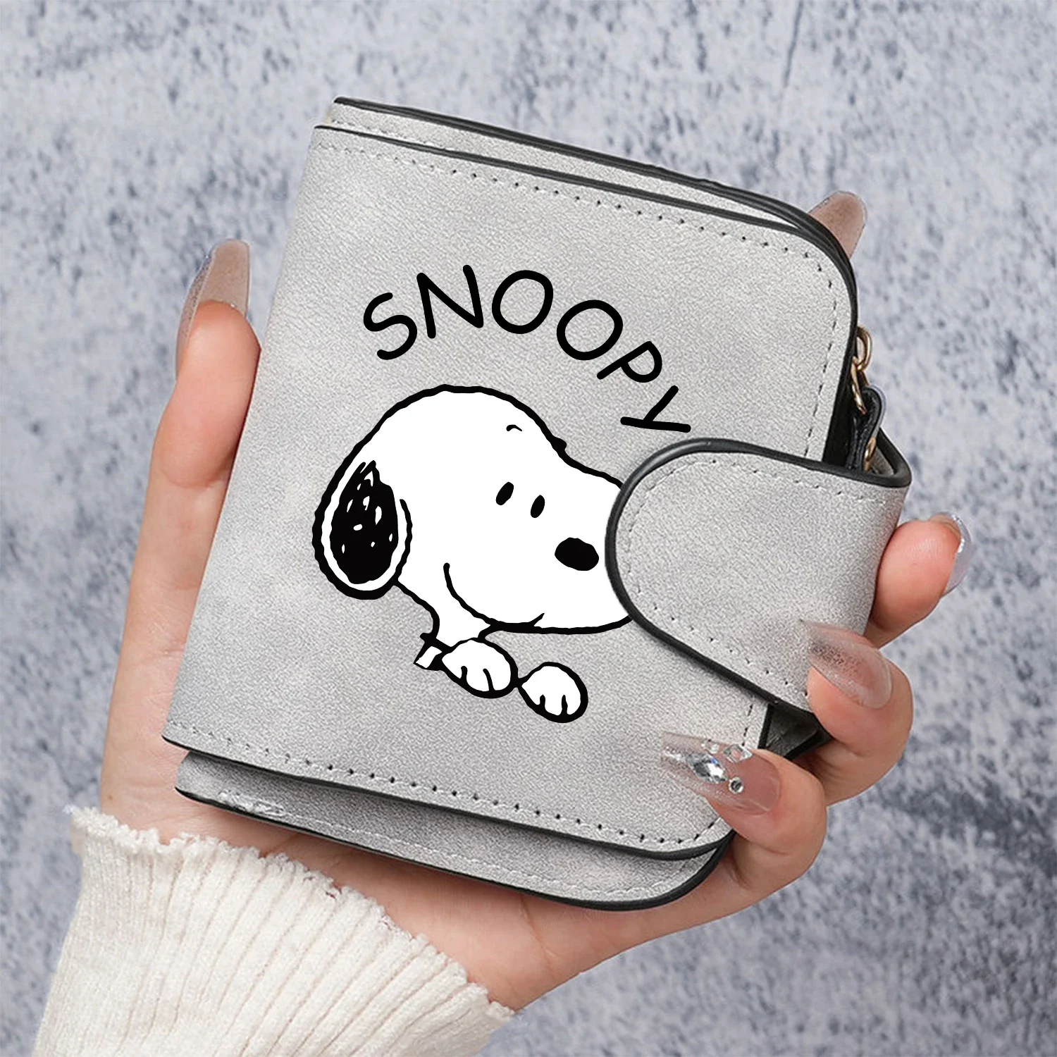 Snoopy Short Wallet Kawaii Car - Coin Holder Men 리뷰 및 가격