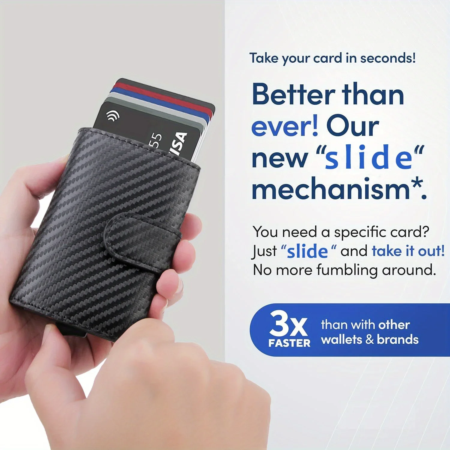 Microfiber Leather Business Ca - Coin Holder Men 리뷰 및 가격