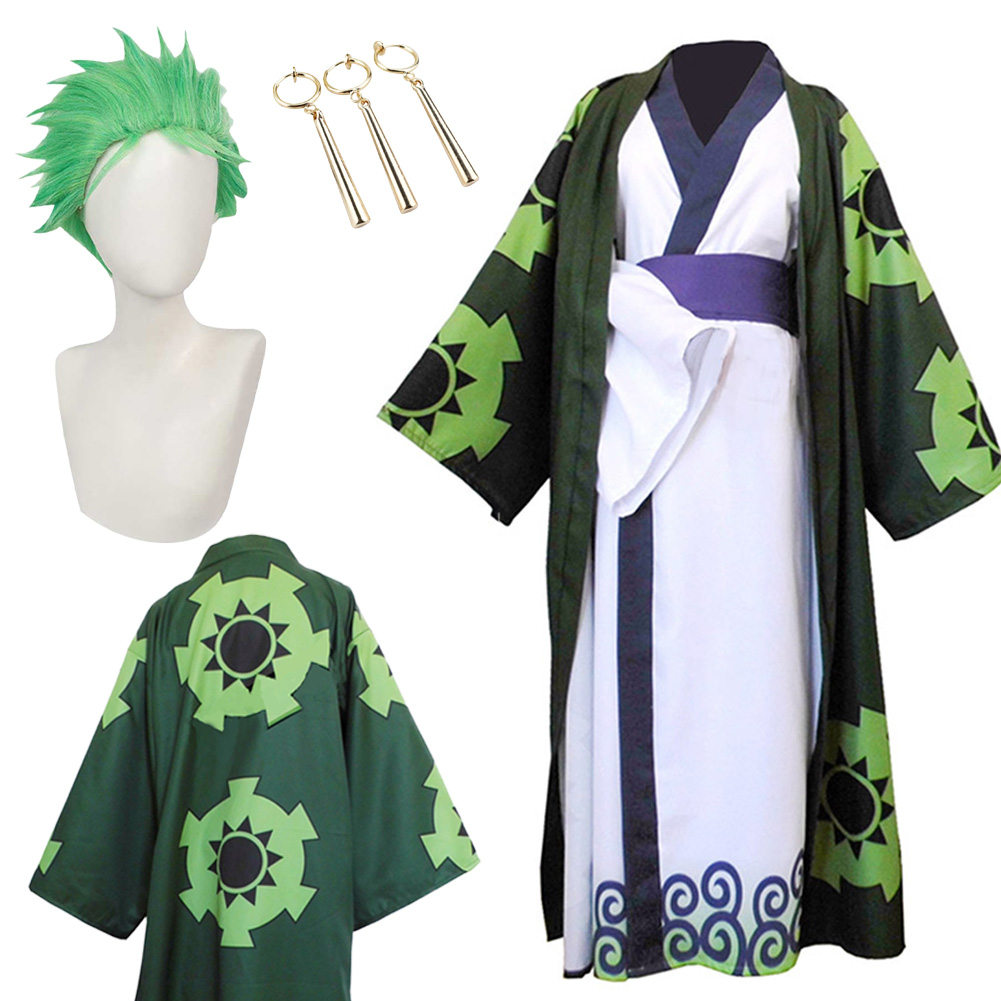 Wano Country Roronoa Of Zoro C - Men'S Kimono Accessories 리뷰 및 가격