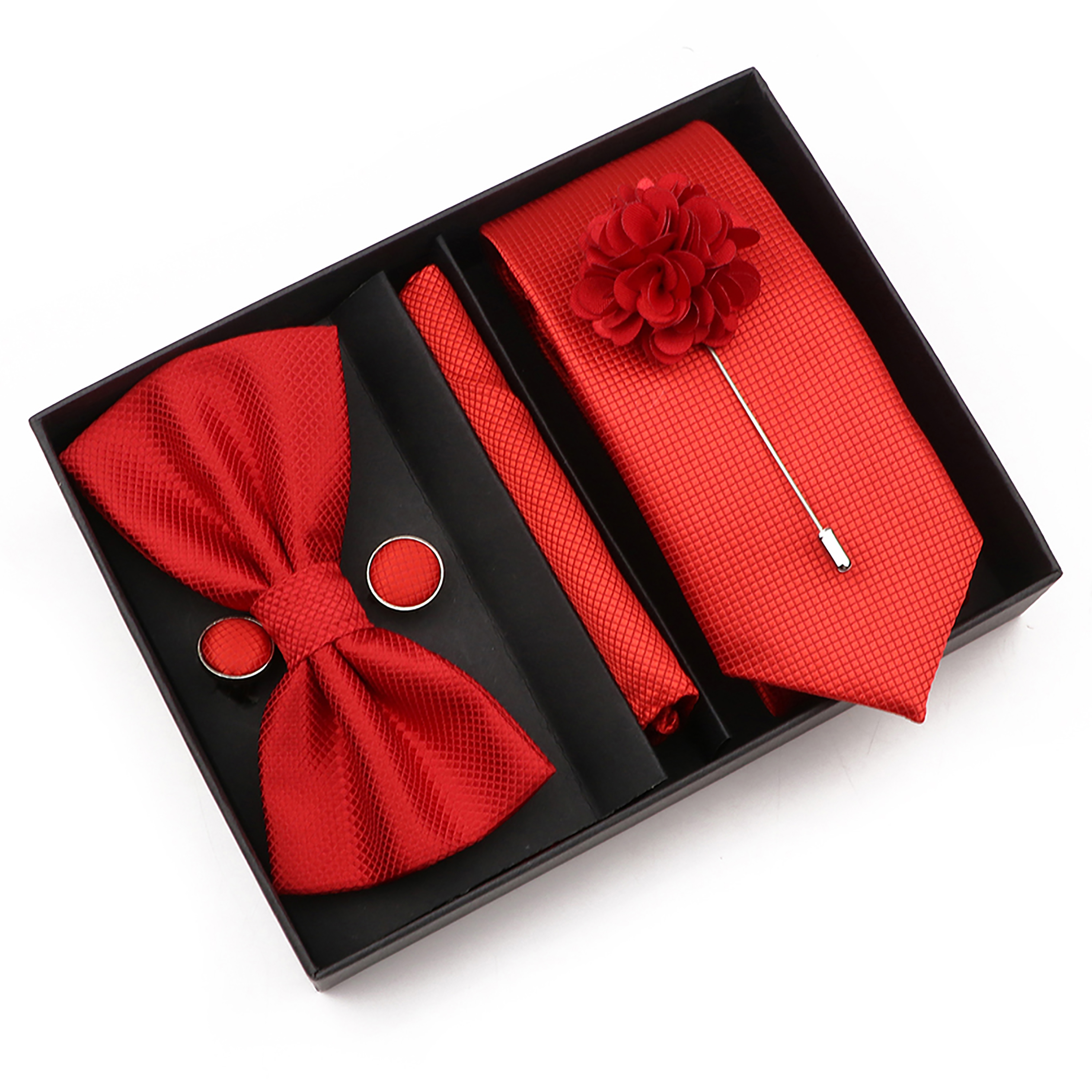 New Style Tie Set Solid Color  - Neck Tie Set Box 리뷰 및 가격