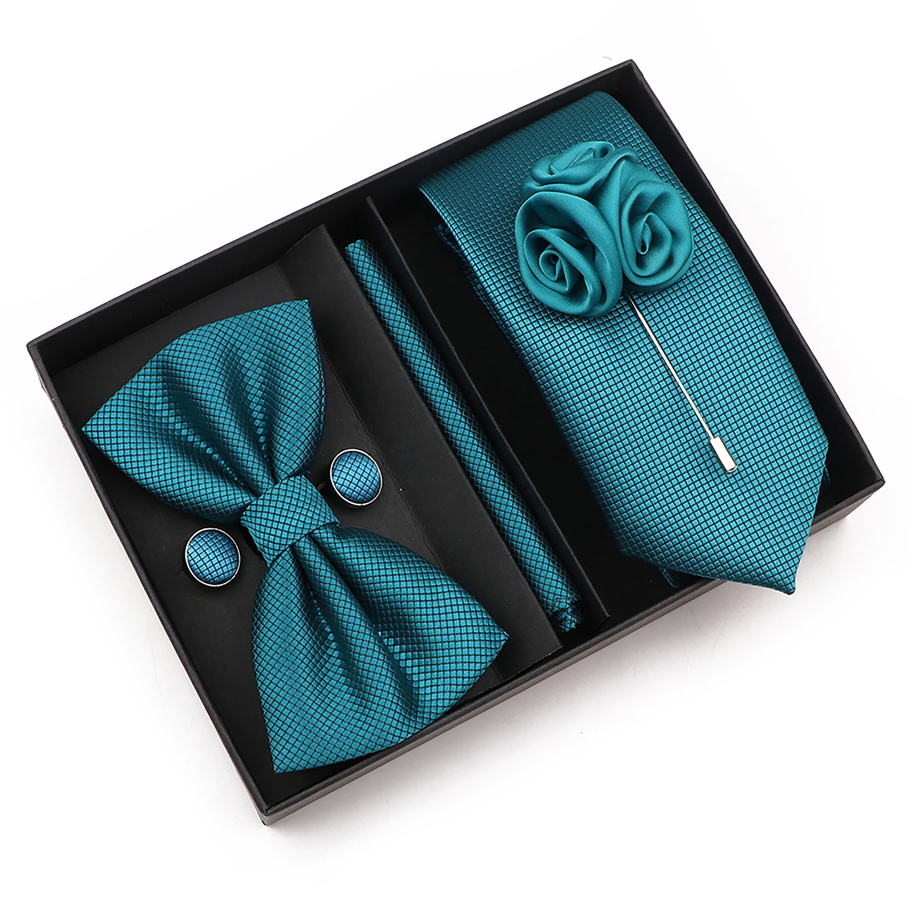New Style Tie Set Solid Color  - Neck Tie Set Box 리뷰 및 가격
