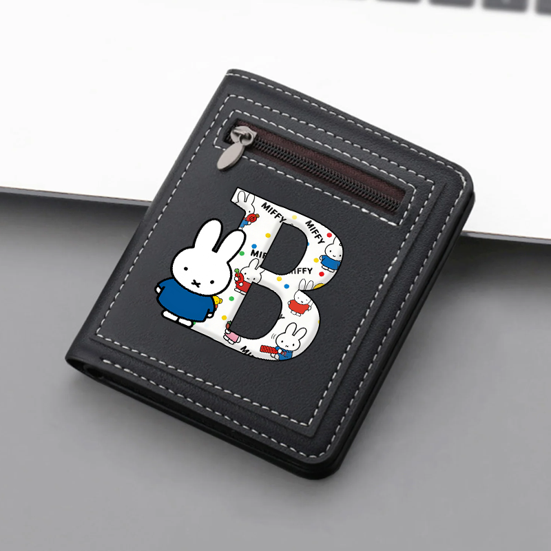 Miffy Anime Short Wallet Kawai - Coin Holder Men 리뷰 및 가격