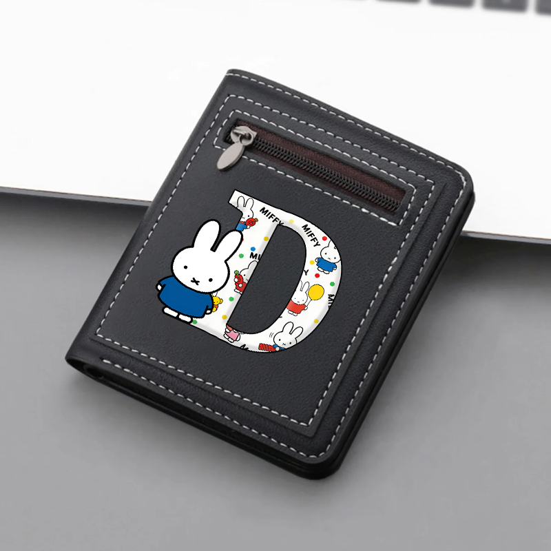 Miffy Anime Short Wallet Kawai - Coin Holder Men 리뷰 및 가격