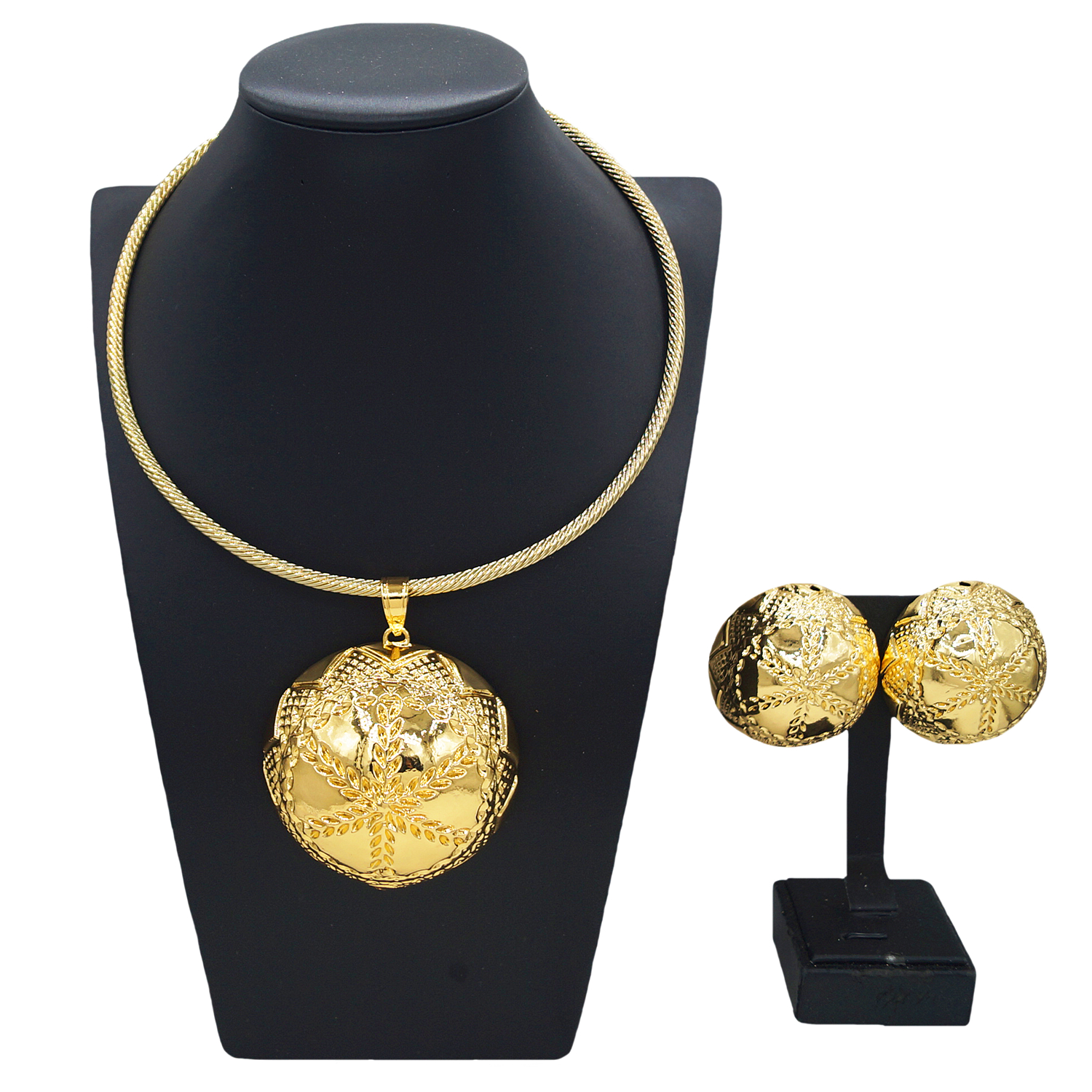 A two-piece set of hollow copp - Men'S Accessories Dubai 리뷰 및 가격