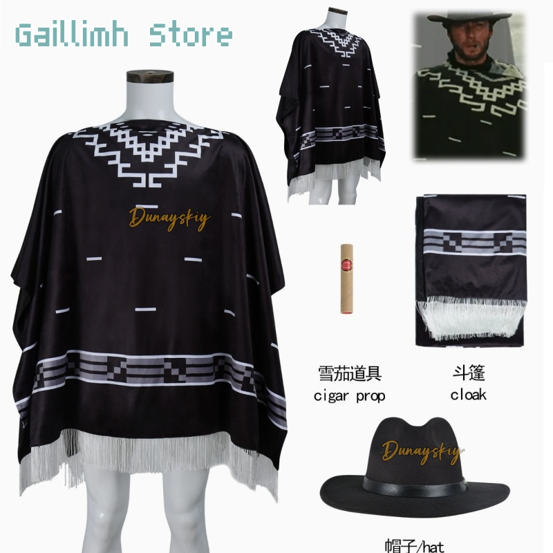 Movie Cosplay Clint Eastwood P - Men Accessories Hat 리뷰 및 가격