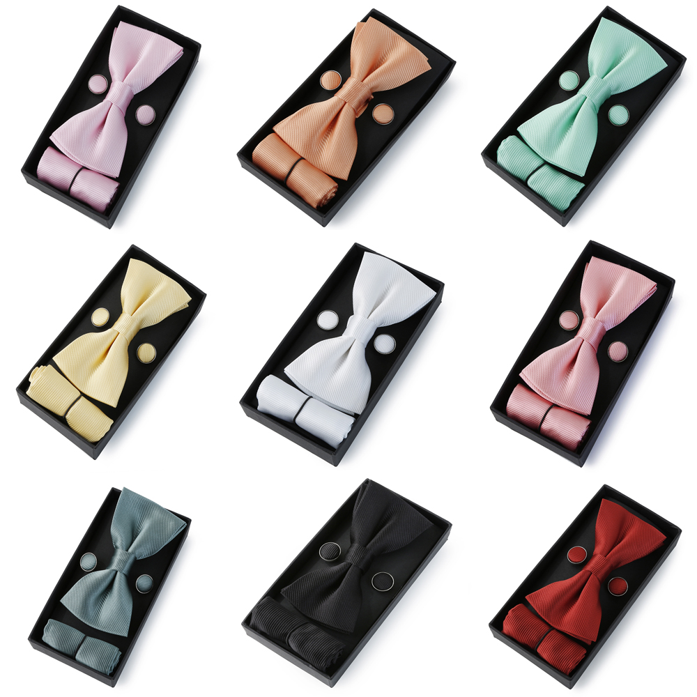HUISHI Classic Black Bowtie Bo - Neck Tie Set Box 리뷰 및 가격