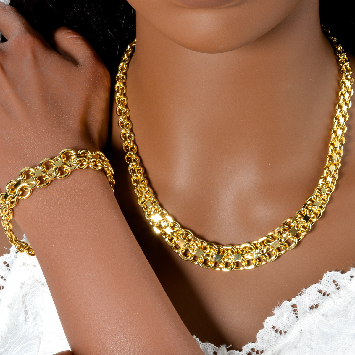 Sunny Luxury 18k Gold Plated G - Men'S Accessories Dubai 리뷰 및 가격