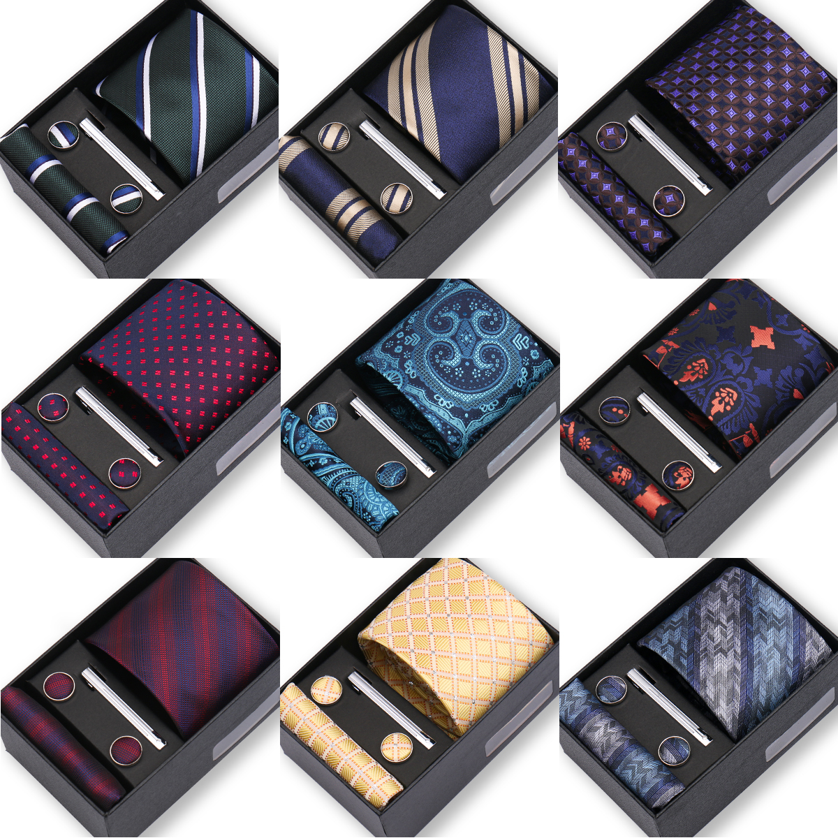Top Quality Tie Set Gift Box N - Neck Tie Set Box 리뷰 및 가격
