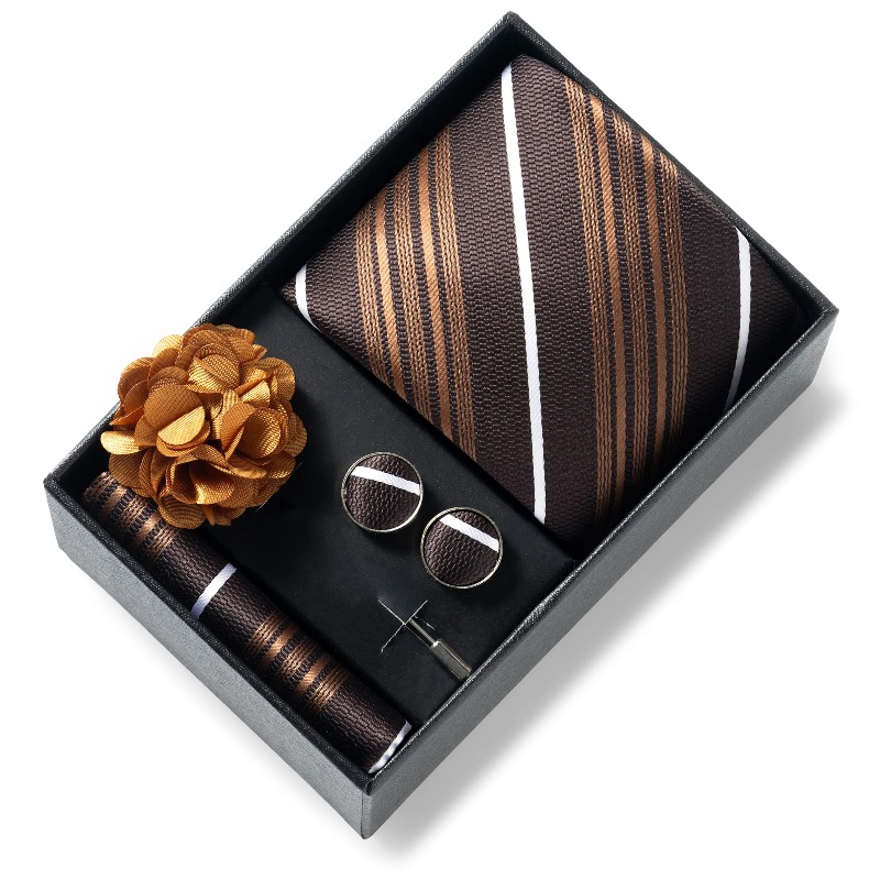 Luxury and Fashionable Men's T - Neck Tie Set Box 리뷰 및 가격