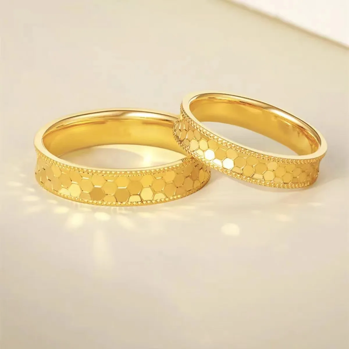 Pure Gold Color Shine Honeycom - Men'S Accessories Dubai 리뷰 및 가격