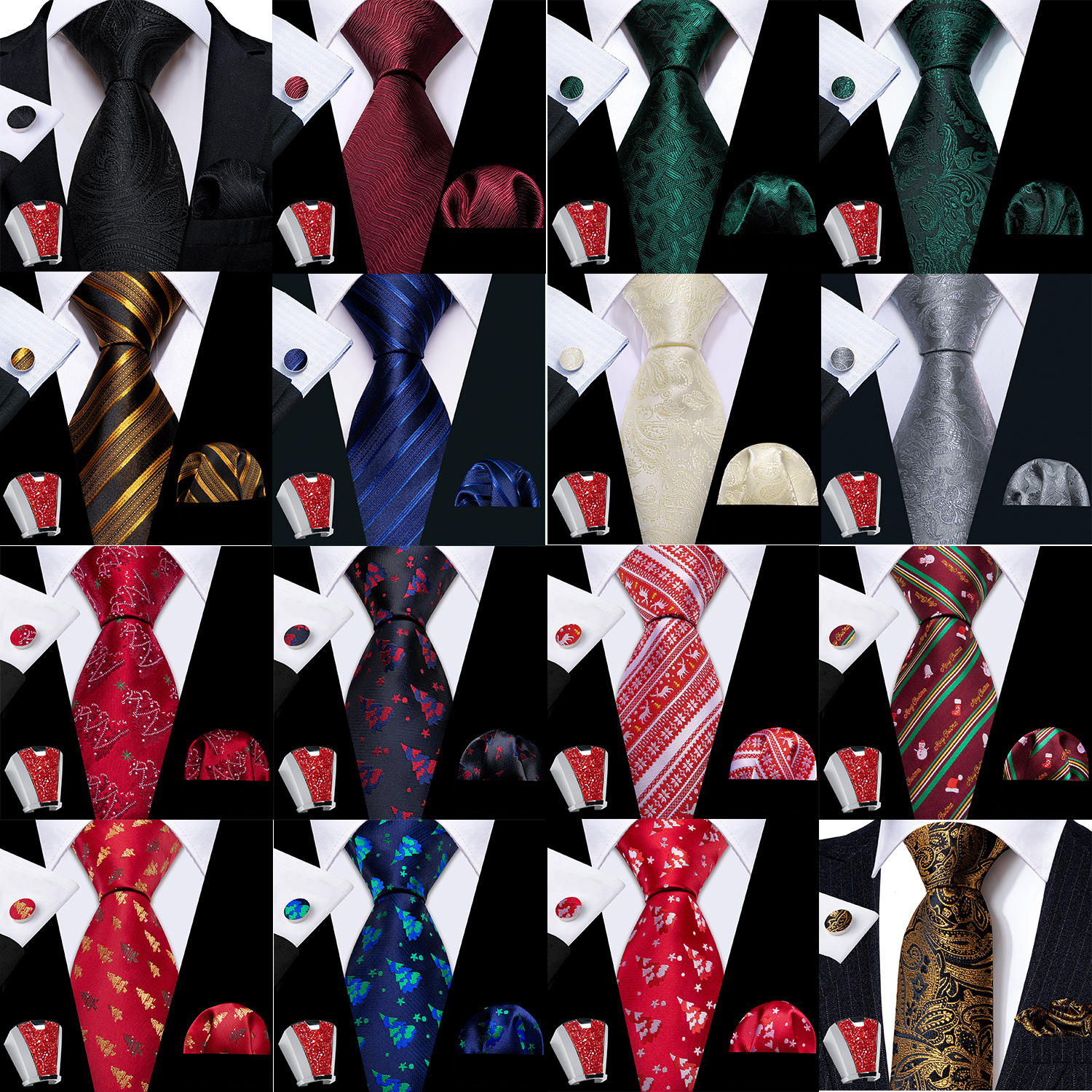 5pcs/Set Mens Ties for Men wit - Neck Tie Set Box 리뷰 및 가격