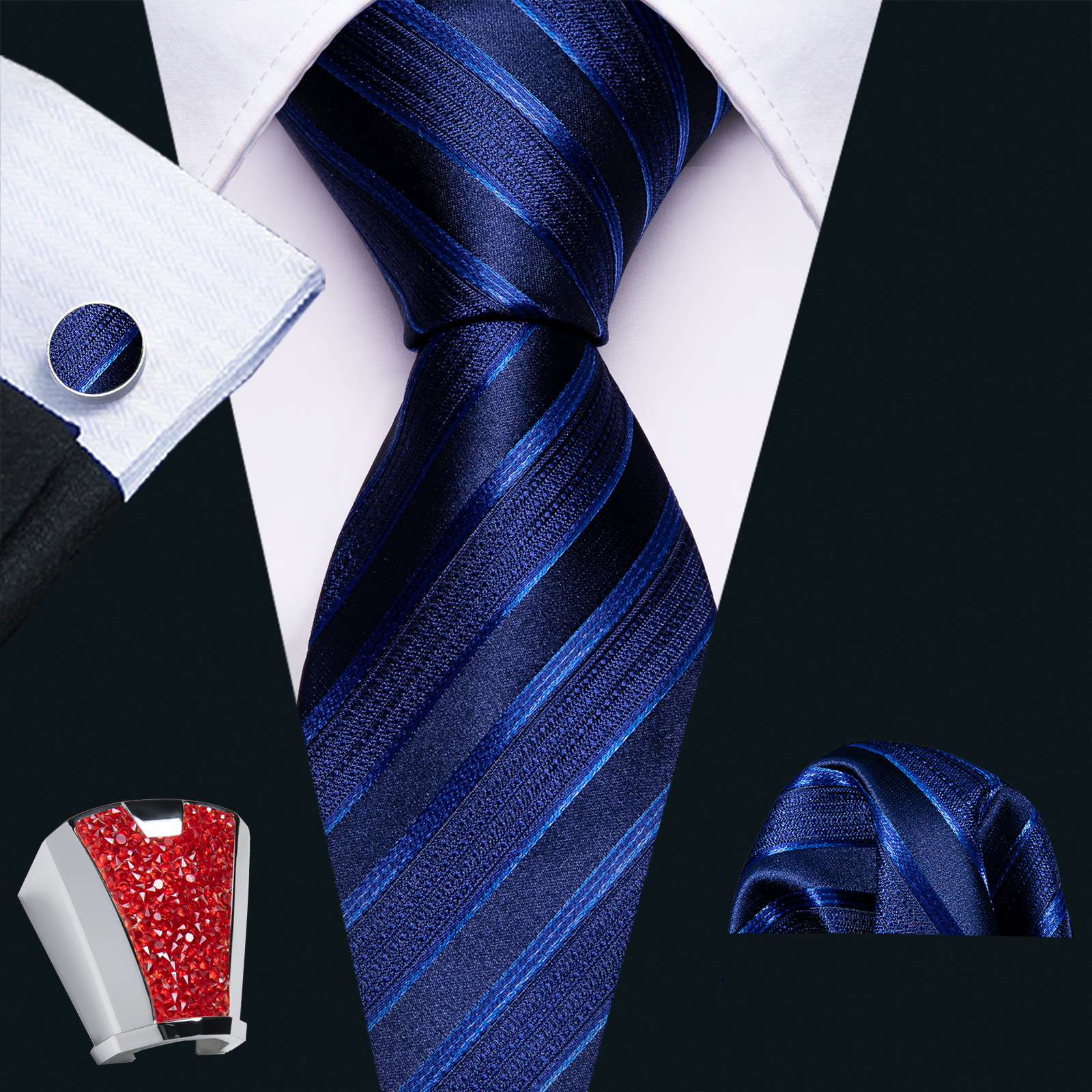5pcs/Set Mens Ties for Men wit - Neck Tie Set Box 리뷰 및 가격