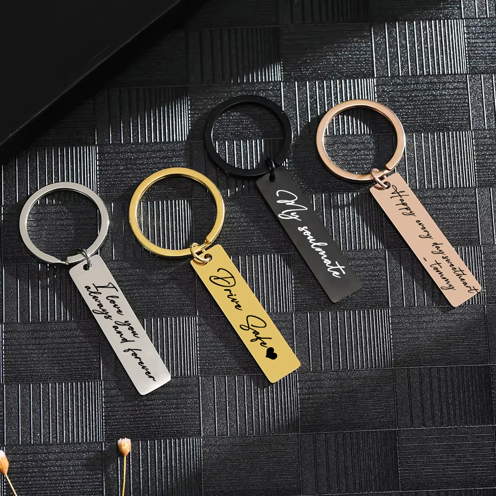 Actual Handwriting Keychain Cu - Men'S Accessories Gift Ideas 리뷰 및 가격