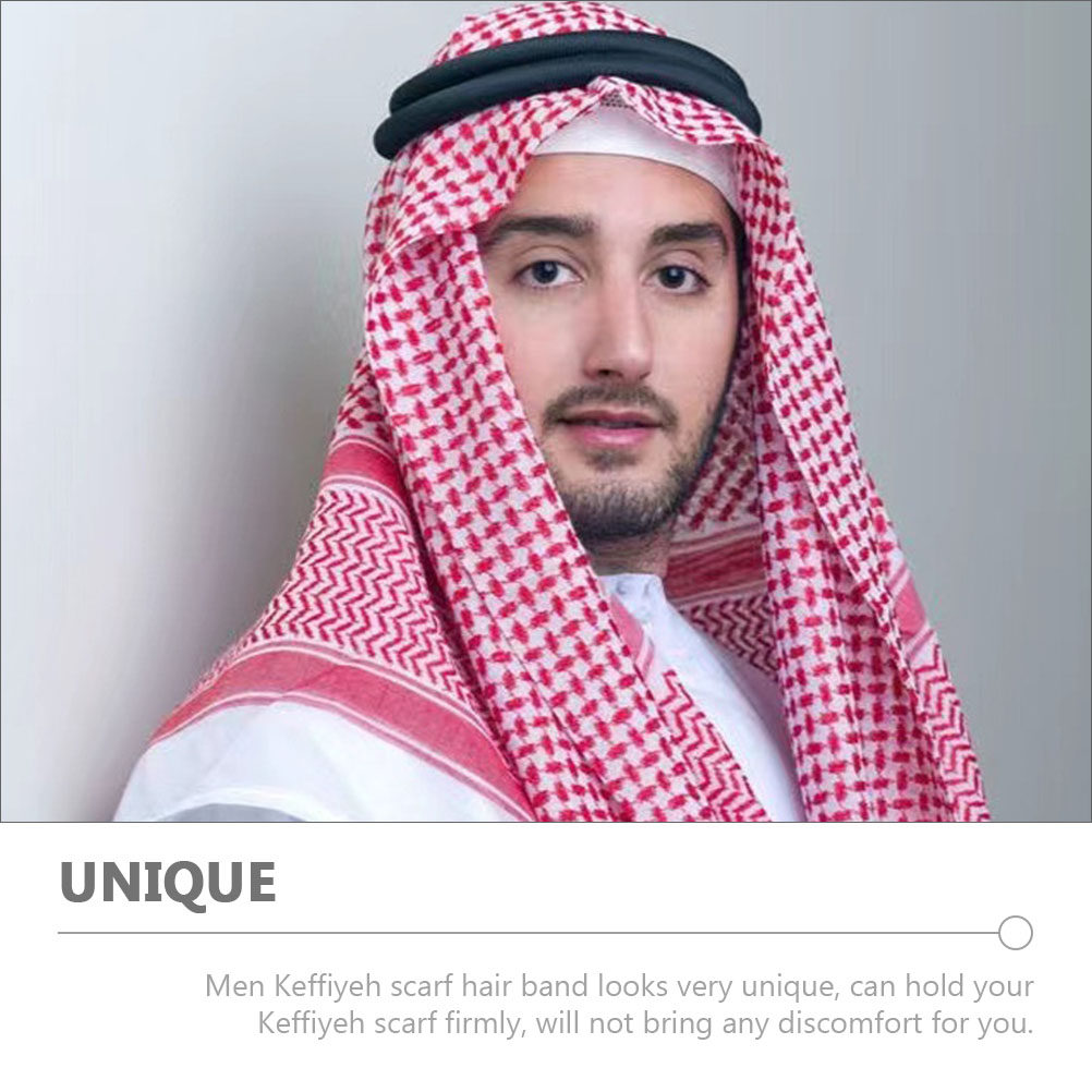 2Pcs Men Arab Turban Headbands - Men'S Accessories Dubai 리뷰 및 가격