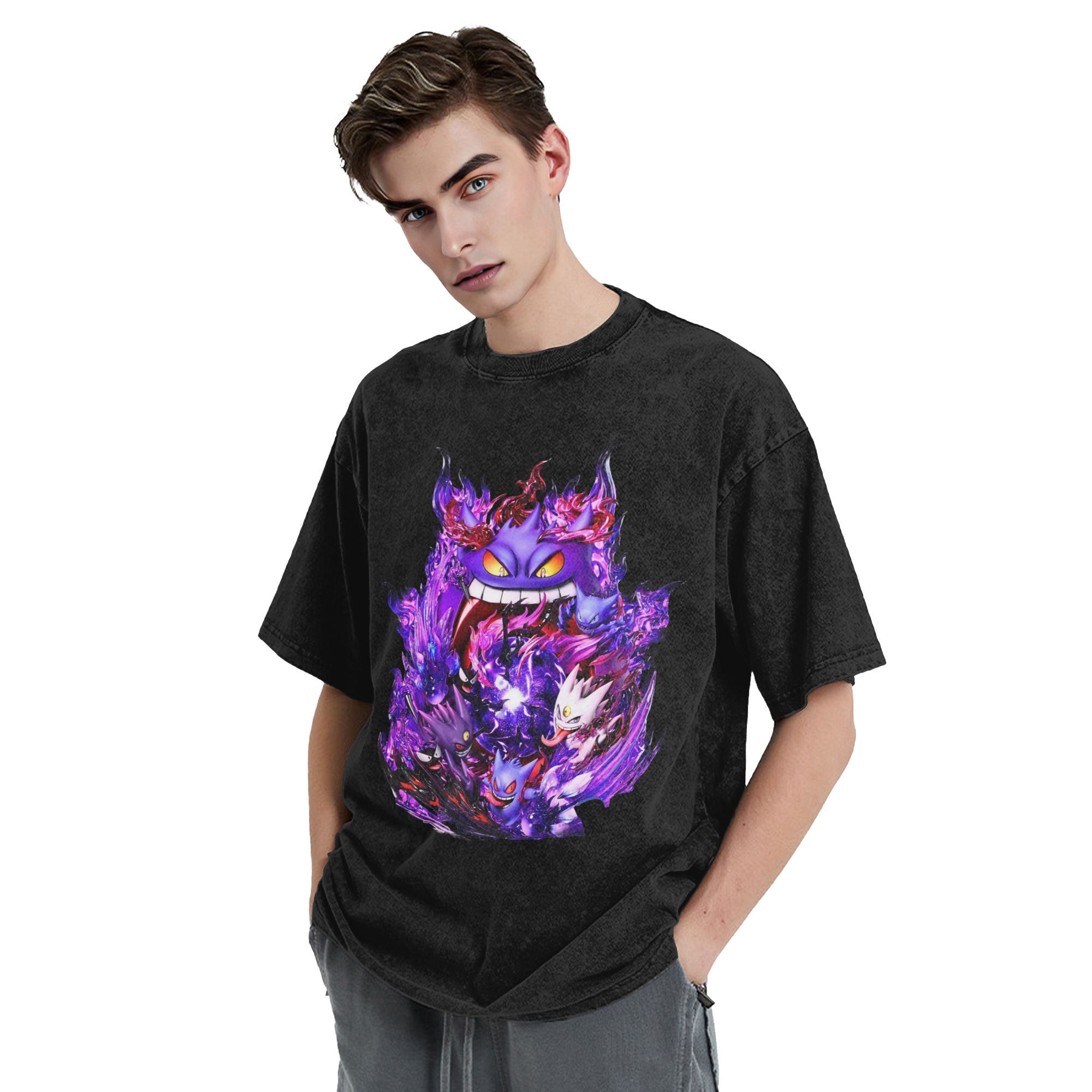 Vintage Pokemoned Gengars Tshi - Men'S Accessories Gift Ideas 리뷰 및 가격