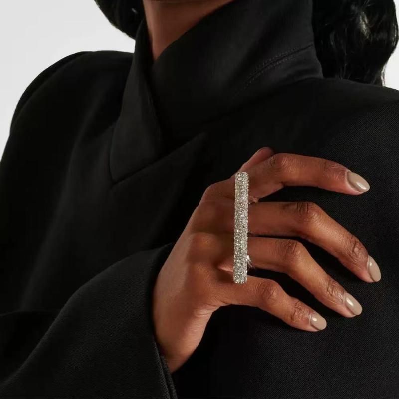 New Fashion Lady Long Bar Ring - Men'S Accessories Dubai 리뷰 및 가격