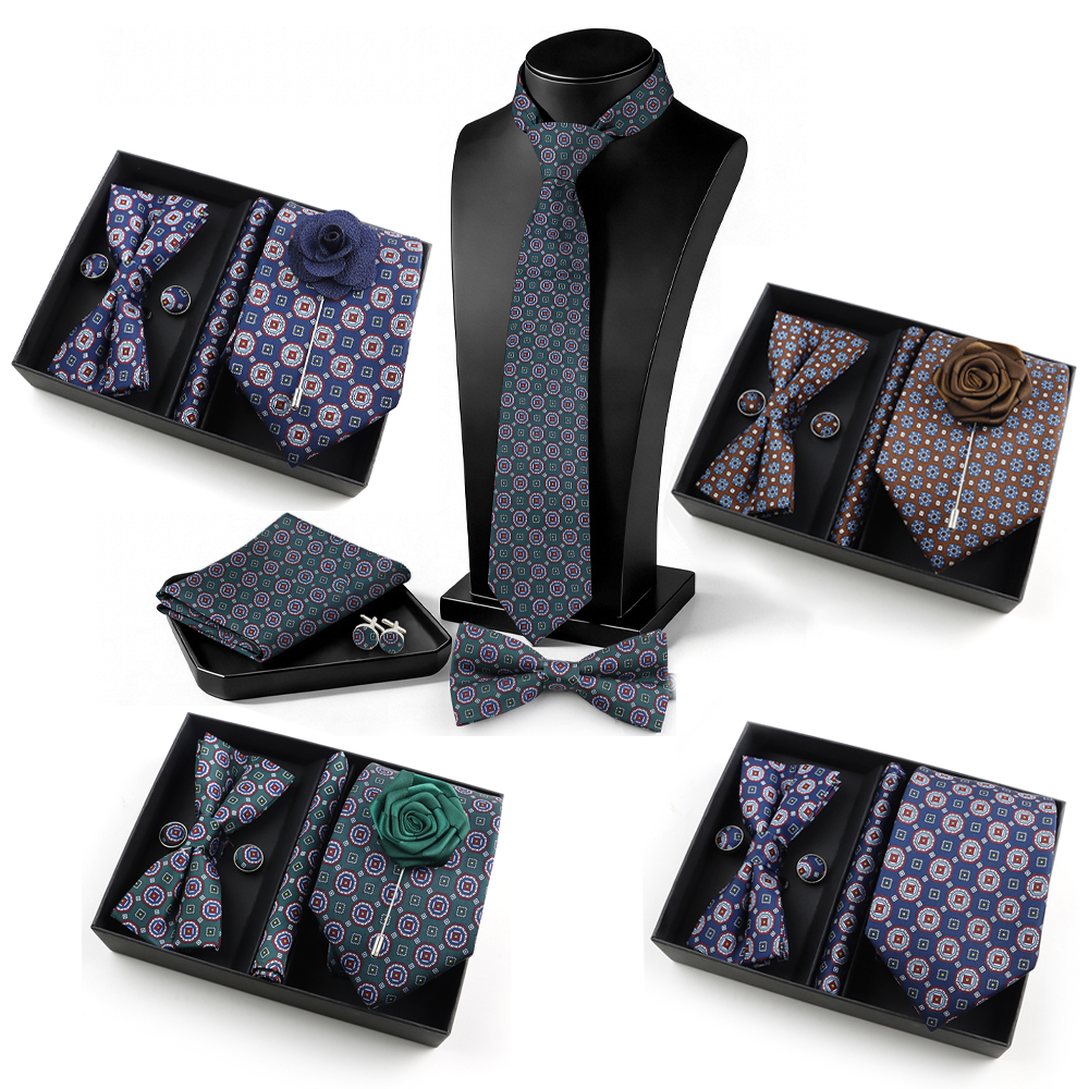 Soft Polyester Tie Set For Men - Neck Tie Set Box 리뷰 및 가격