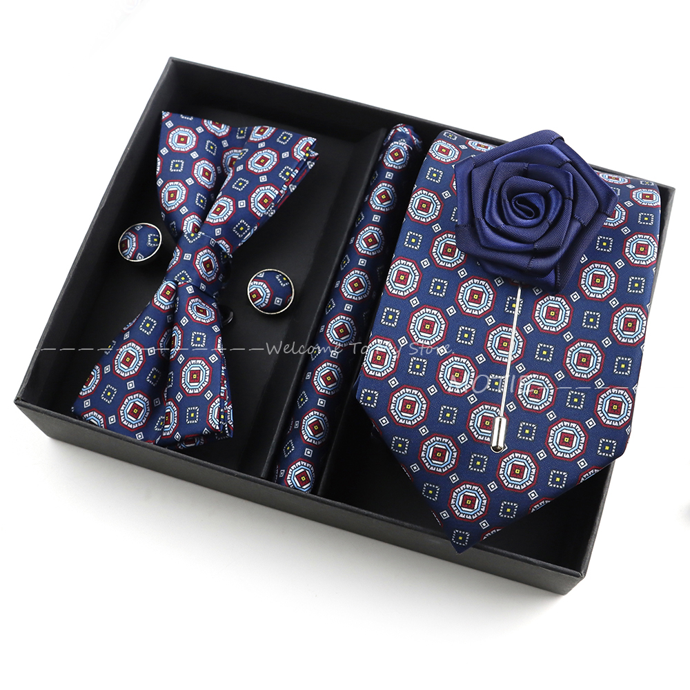 Soft Polyester Tie Set For Men - Neck Tie Set Box 리뷰 및 가격