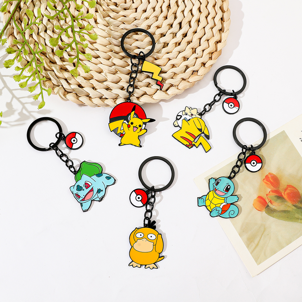 Kawaii Pokemon Keychain for Bo - Men Accessories Wrist 리뷰 및 가격