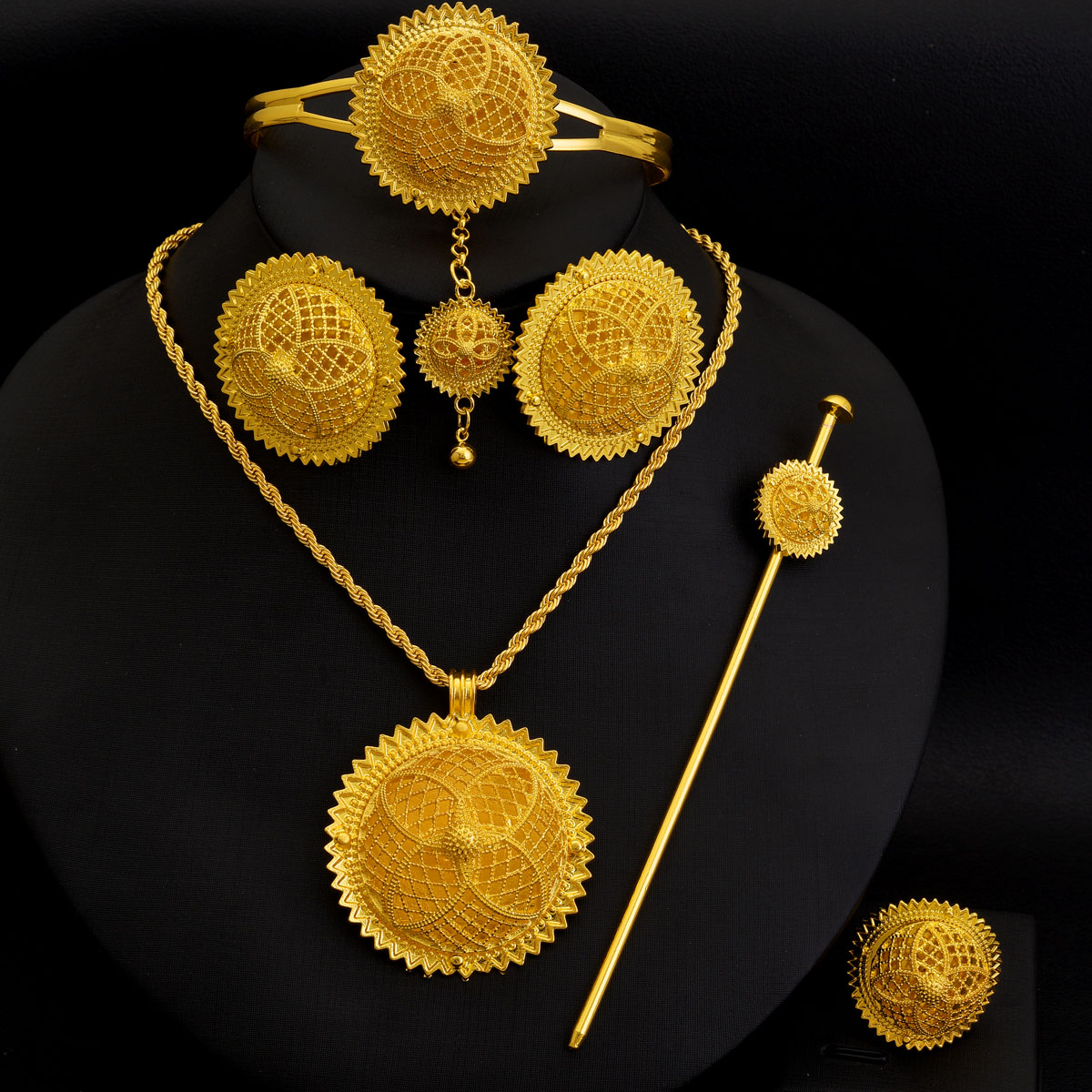Africa Dubai Golden Color Jewe - Men'S Accessories Dubai 리뷰 및 가격
