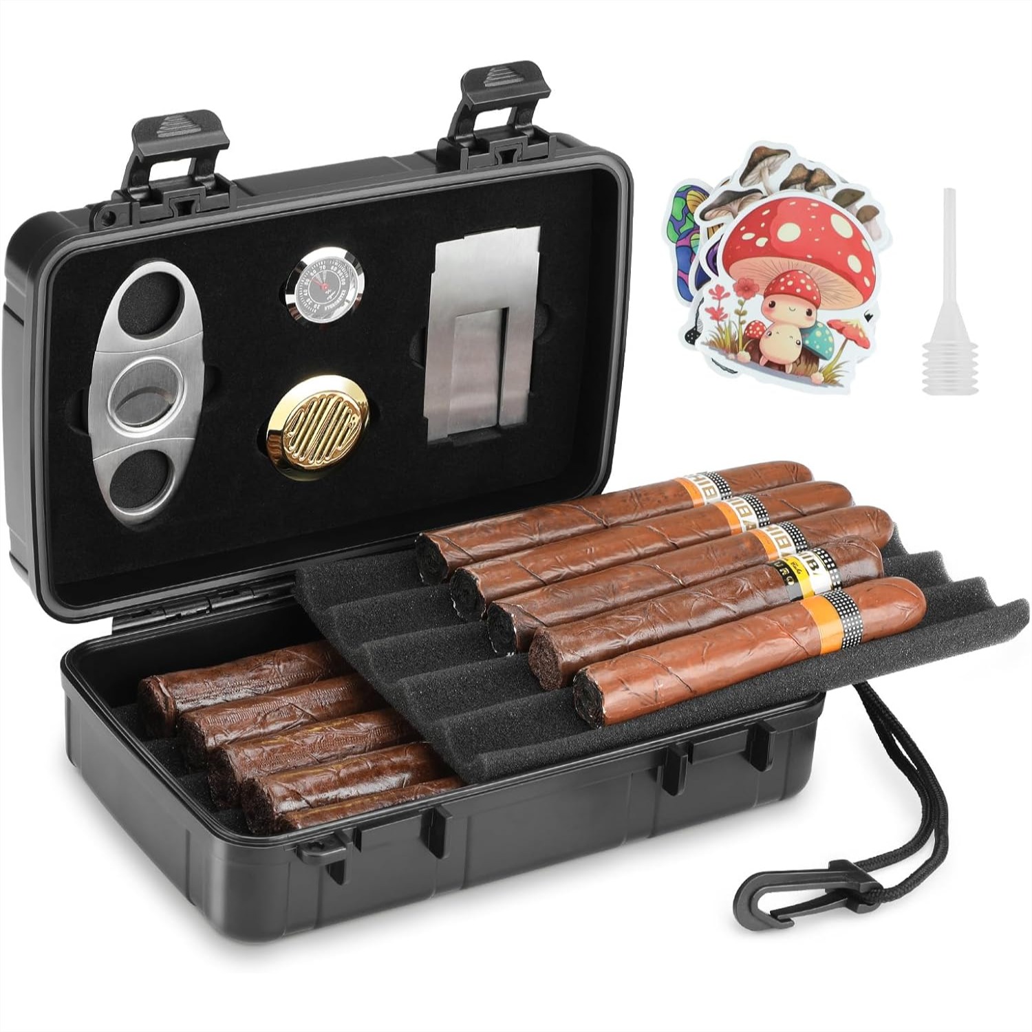 Portable Cigar Humidor Holds 1 - Men'S Mens Accessories 리뷰 및 가격