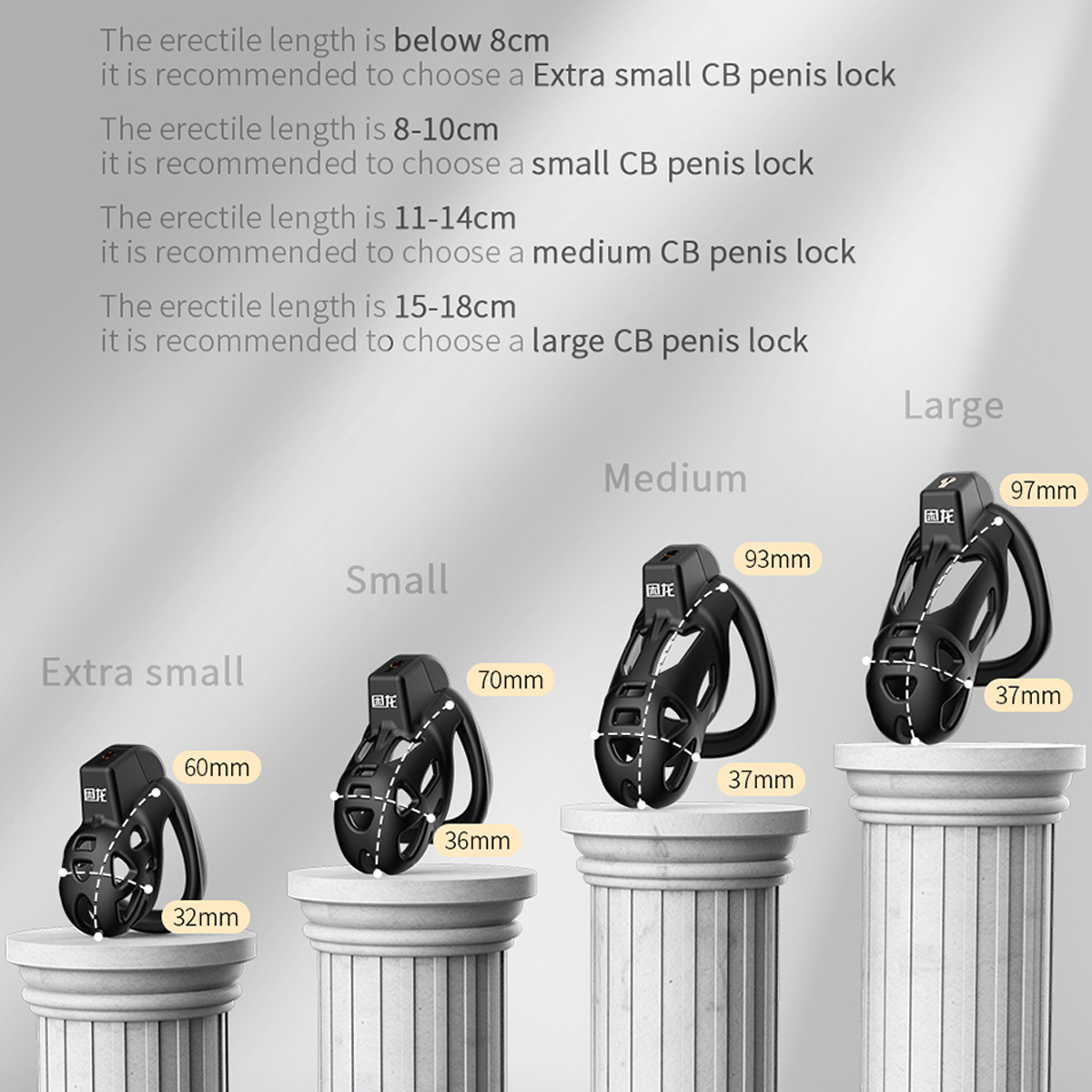 Male Chastity Cage Penis Lock  - Men'S Mens Accessories 리뷰 및 가격