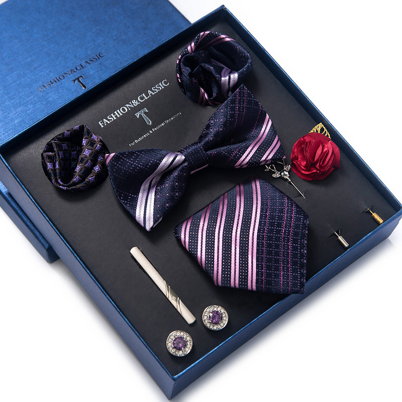 Holiday Present Tie Handkerchi - Neck Tie Set Box 리뷰 및 가격