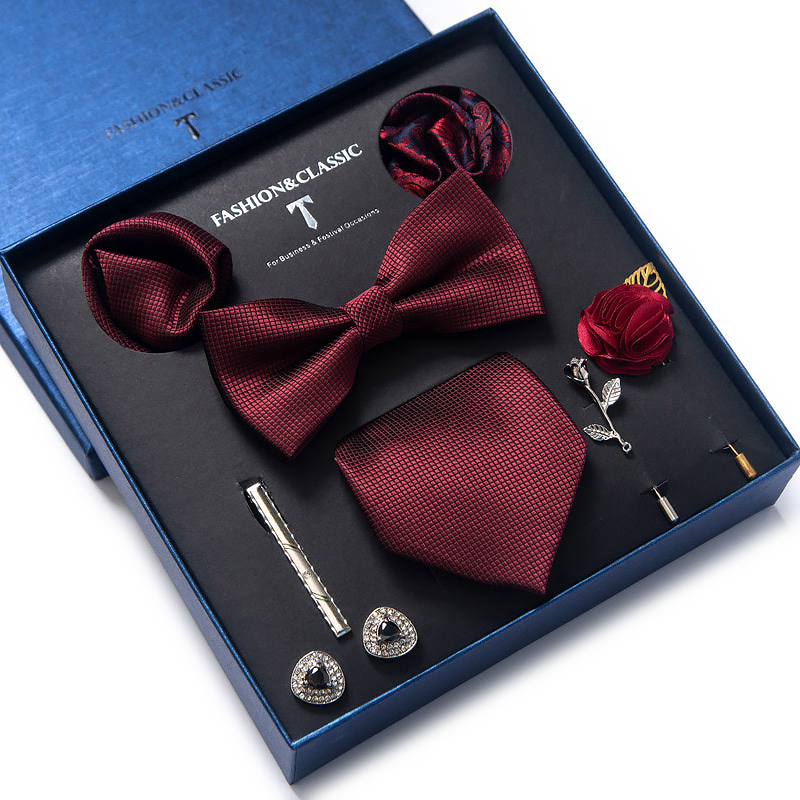 Holiday Present Tie Handkerchi - Neck Tie Set Box 리뷰 및 가격