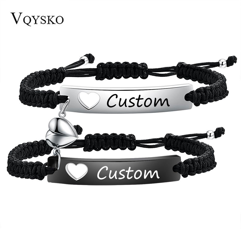 Custom Stainless Steel Couple  - Men Accessories Wrist 리뷰 및 가격