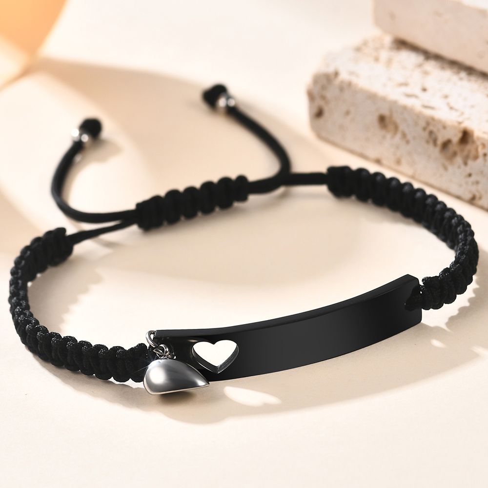 Custom Stainless Steel Couple  - Men Accessories Wrist 리뷰 및 가격