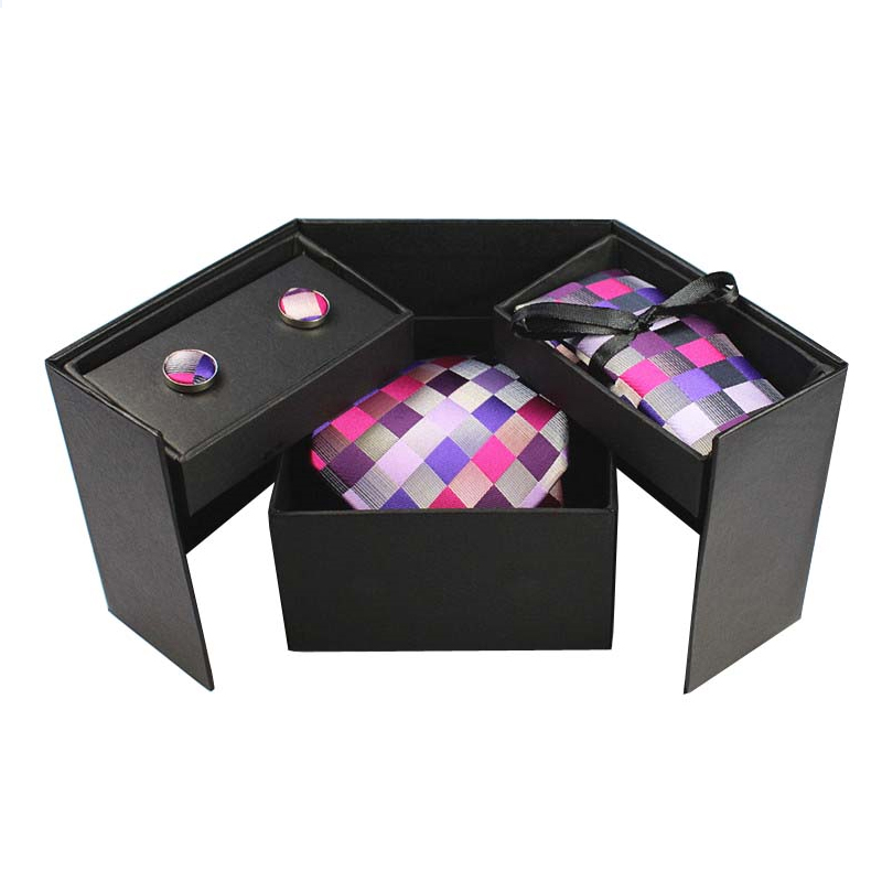 GUSLESON Tie Set Hanky Cufflin - Neck Tie Set Box 리뷰 및 가격