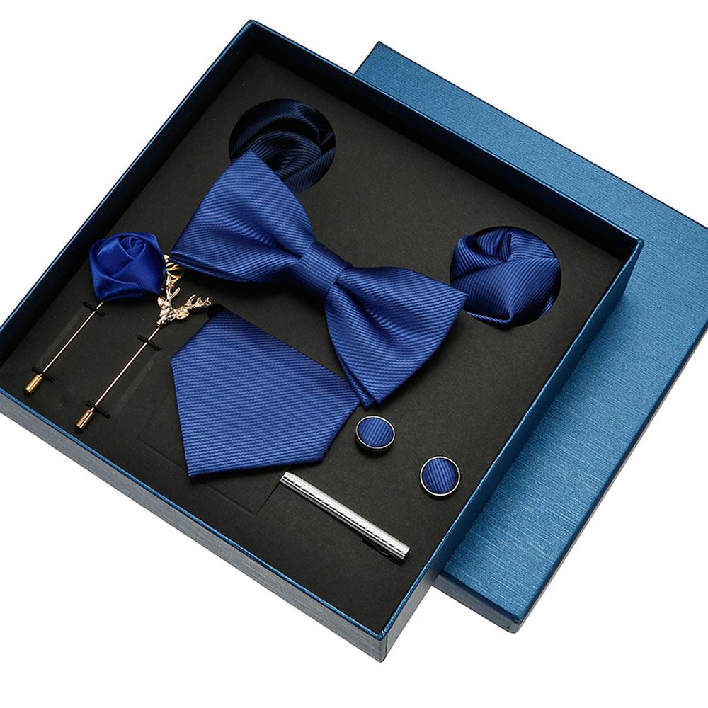Plain Tie Set For Men Solid Co - Neck Tie Set Box 리뷰 및 가격