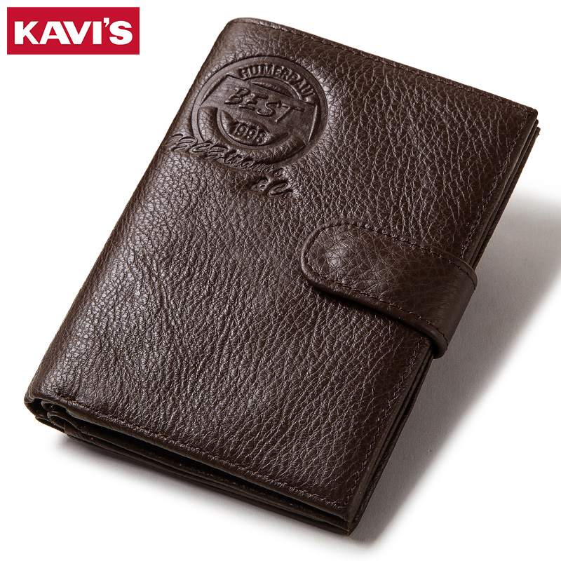 KAVIS Genuine Leather Wallet M - Coin Holder Men 리뷰 및 가격